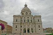 The National Pantheon, ancient church of Santa Engrácia, Graca, Lisbon, Portugal.