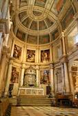 The high altar, Monastery Jerónimos, Lisbon, Portugal.