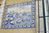 Azulejos de Lisboa, Mouraria, Portugal.