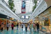 Shopping center, Nações, Lisbon, Portugal.