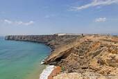 Panorama of the Fortress of Sagres, Portugal.