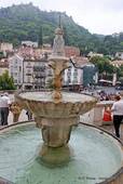 A fountain in the square of the Republic, Sintra, Portugal.