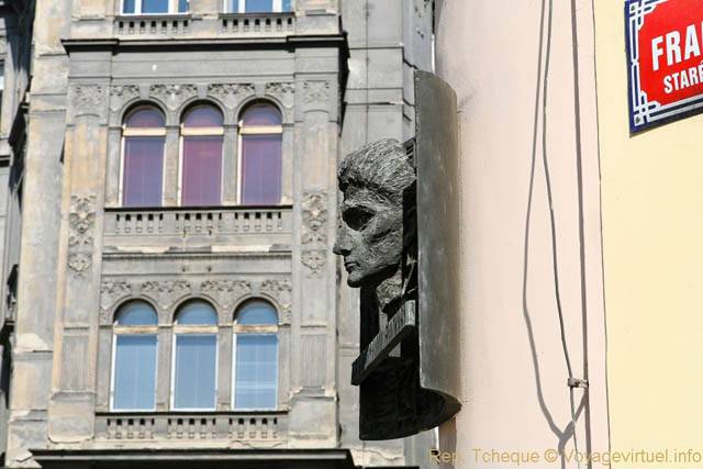 Buste Franz Kalky Namesti - Prague, Czech Republic