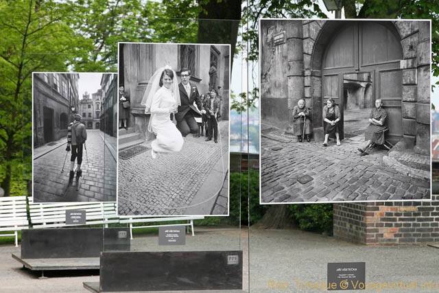 Hradčany, jardins du château, exposition de photos de Jiri Vsetecka, Zahrady, (Prazsky Hrad) - Prague, Czech Republic