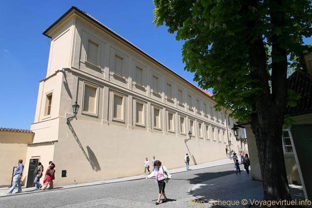 Hradčany, les fenêtres murées, U Prastneho Mostu - Prague, Czech Republic