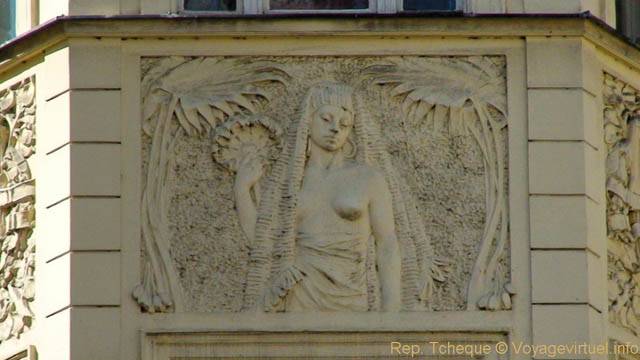 Maiselova, la princesse étrangère, angle de Široká - Prague, Czech Republic