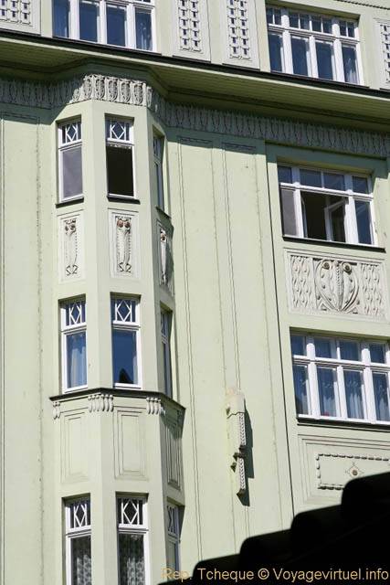 Les chouettes stylisées, Maiselova, Josefov - Prague, Czech Republic