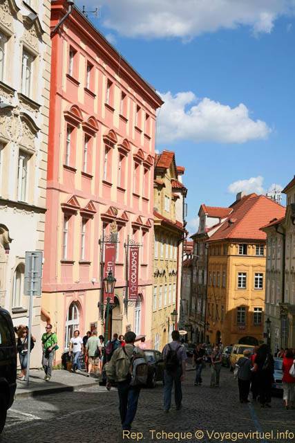 Malá Strana, au niveau du 40 Nerudova - Prague, Czech Republic