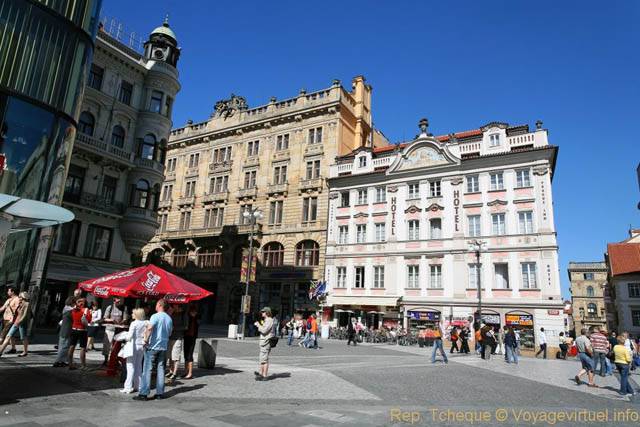 Mustek, l'hôtel Prague Inn - Prague, Czech Republic
