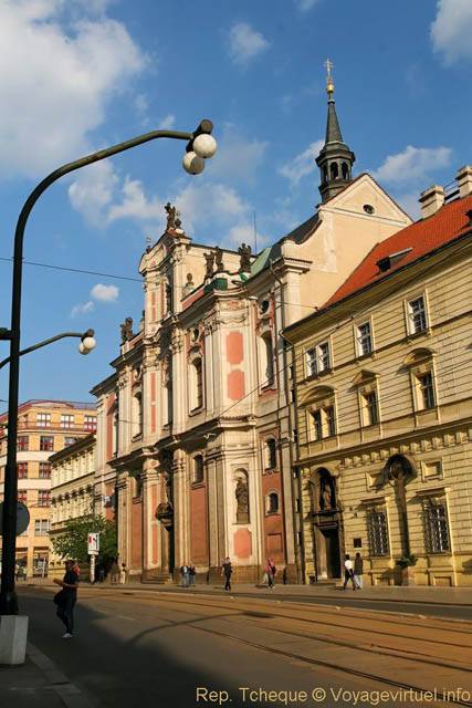 L'église Sainte-Ursule, Národní - Prague, Czech Republic