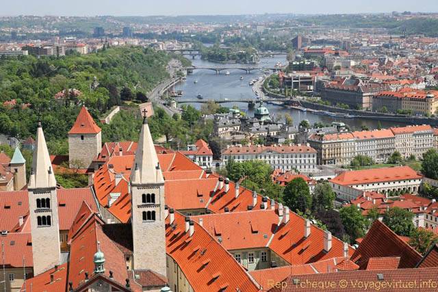 Panorama sur la ville depuis Saint Guy - Prague, Czech Republic