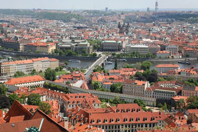 Un panorama différent sur la ville depuis Saint Guy - Prague, Czech Republic