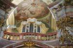 Les orgues de l'Église Saint-Nicolas (Kostel sv. Mikuláše), Malá Strana, Prague, Czech Republic.