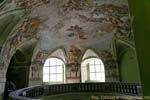 L'intérieur de la coupole mesure 50 m, Église Saint-Nicolas (Kostel sv. Mikuláše), Malá Strana, Prague, Czech Republic.