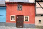 La maison aux trois fenêtres, Ruelle d'Or, Zlata Ulicka, (Prazsky Hrad), Prague, Czech Republic.