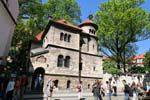 L'ancienne salle de cérémonie du vieux cimetière juif de Prague, Prague, Czech Republic.