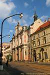 L'église Sainte-Ursule, Národní, Prague, Czech Republic.