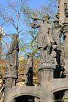 Monument de François Ier, gros plan, (Krannerova kašna), Smetanovo nábřeží, Prague, Czech Republic.