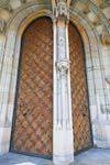 La Porte d'Or de la Cathédrale Saint Guy, (Prazsky Hrad), Prague, Czech Republic.
