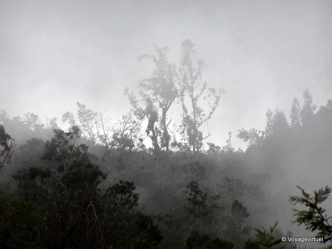 Thunderstorm clouds over the Dimitile - Reunion