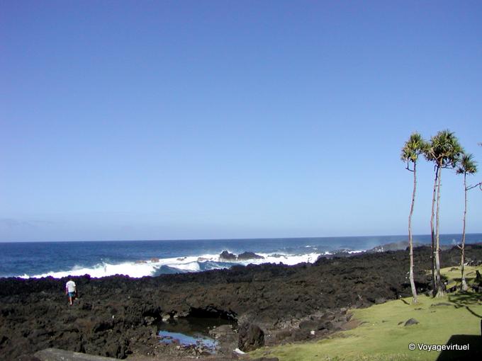 Lava in the sea to St. Philip - Reunion