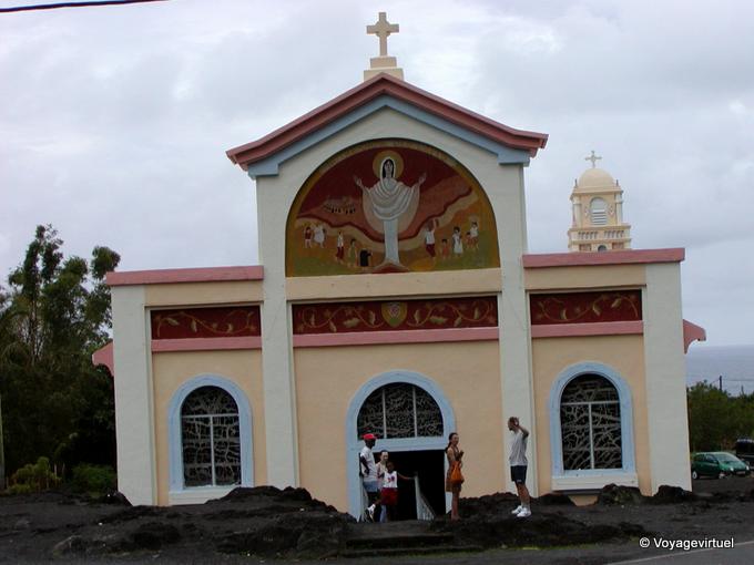 Notre Dame des Laves, N2, Piton Sainte-Rose - Reunion