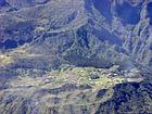 Islet New, Mafate (view from the peak Maïdo), Reunion.