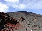 The Piton de la Fournaise Site and hiking trail, Reunion.