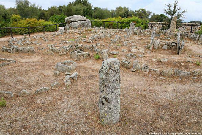 In the necropolis Li Muri, Arzachena - Sardinia