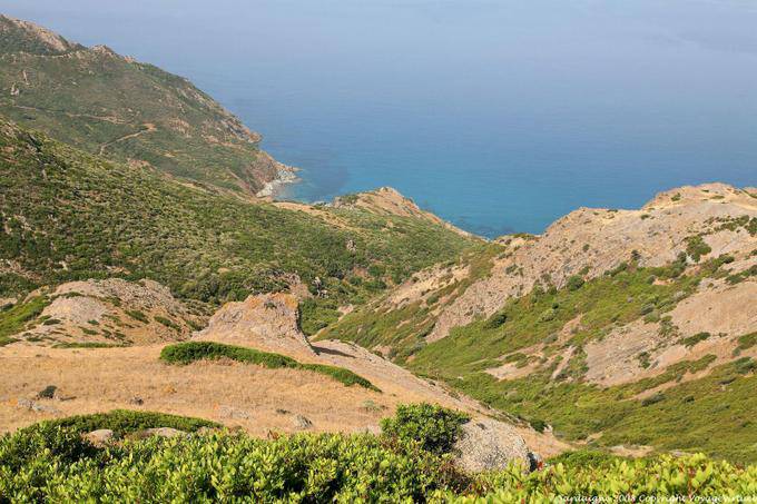 Breathtaking view of the coast between Bosa and Alghero - Sardinia