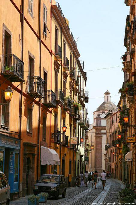 Bosa, Corso Vittorio Emanuele II, - Sardinia