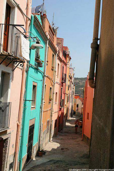 Bosa via Malaspina - Sardinia