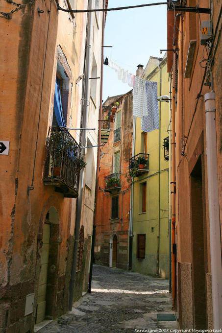 Bosa, Vicolo della Scuda - Sardinia