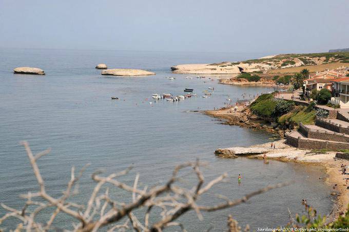 The coast near Santa Caterina di Pittinuri - Sardinia