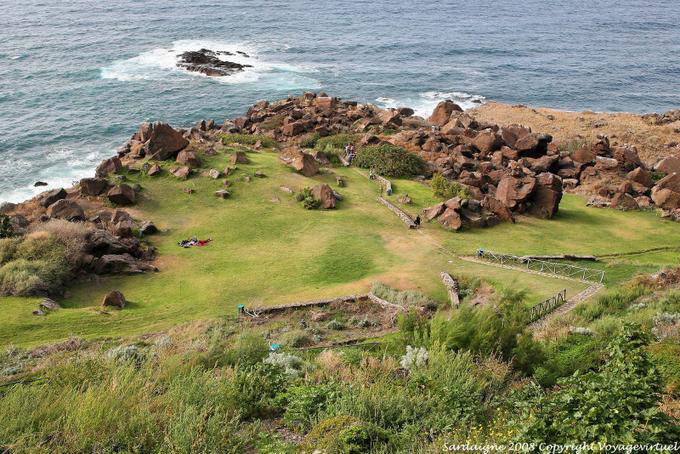 Castelsardo, at the foot of the castle - Sardinia