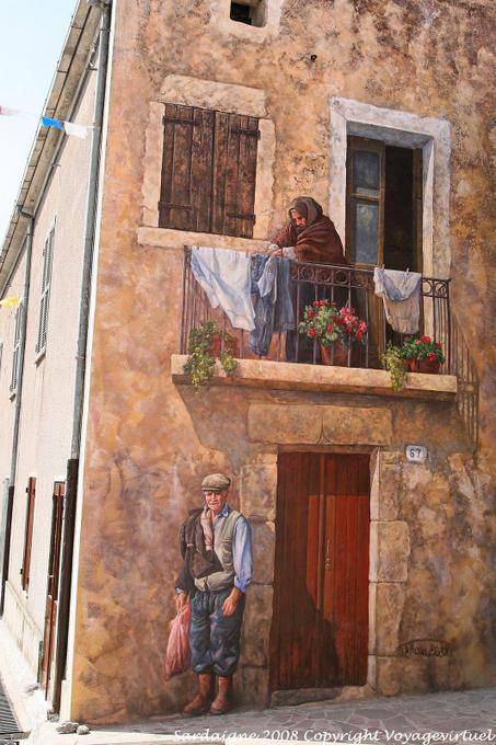 Cossoine mural old - Sardinia