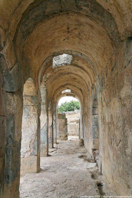 Fordongianus, Roman baths, baths arcades - Sardinia