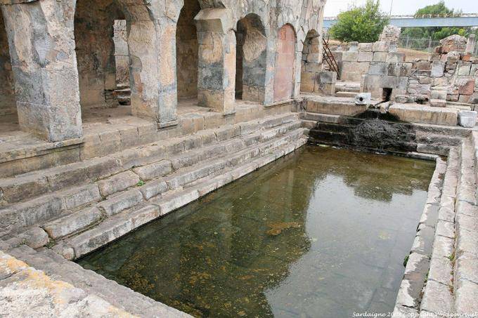 Fordongianus, pool Thermes - Sardinia