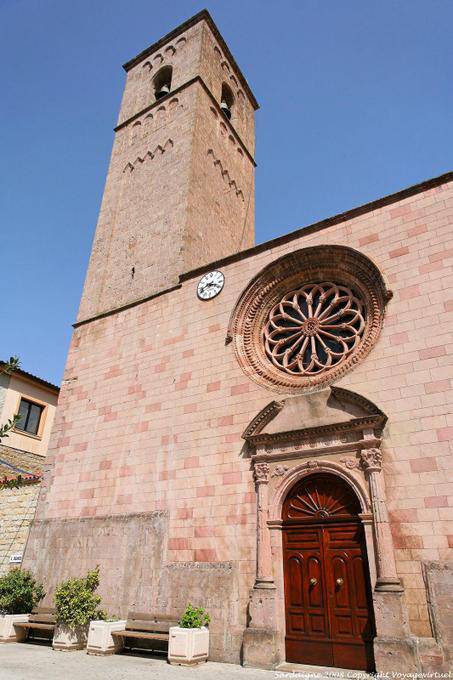 Gavoi, chiese San Gavino, the bell tower - Sardinia