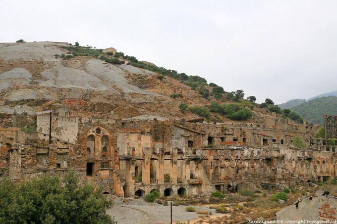 Ingurtosu Naracauli shredded plant - Sardinia