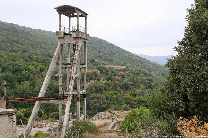 Ingurtosu, Naracauli, vestiges of the Brassey laundry, industrial desolation - Sardinia