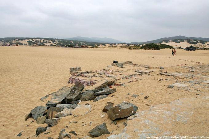 Ingurtosu, Spiaggia di Piscinas, port ruins - Sardinia
