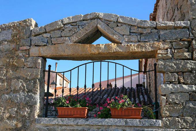 Luogosanto Piazza San Quiricio - Sardinia