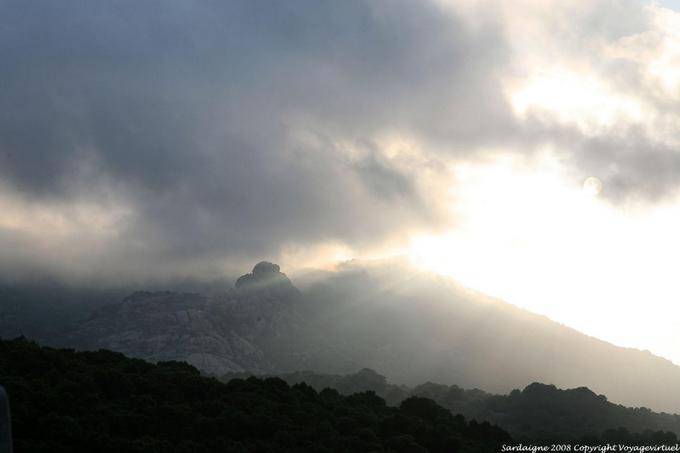 Monti, sunlight - Sardinia
