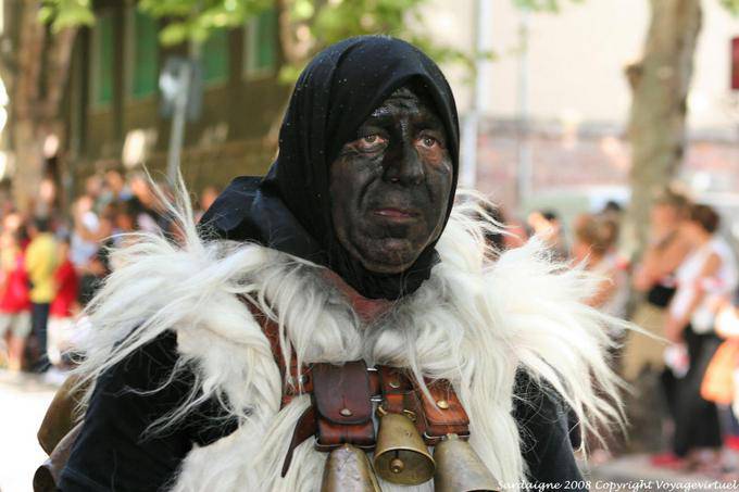 Nuoro, Festa del Redentore, Sonaggiaose Surzu Ortueri, sweating - Sardinia