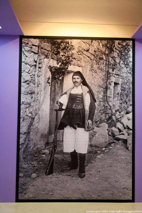 Nuoro Museum, Sardinian man with the gun - Sardinia