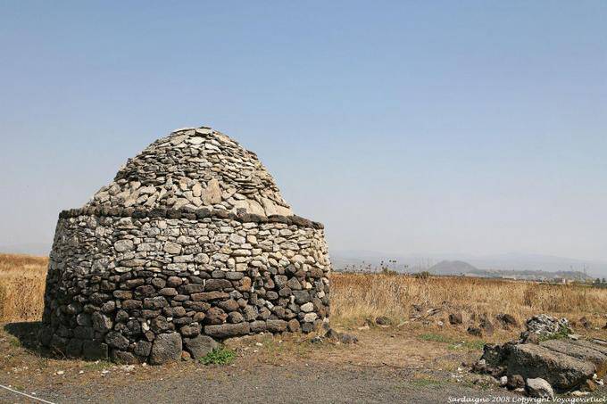 Nuraghe Santu Antine external building - Sardinia