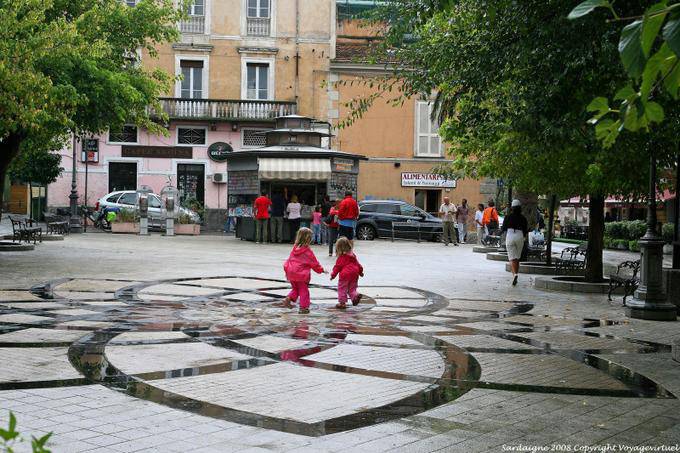 Olbia, Piazza Regina Elena - Sardinia
