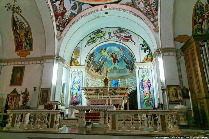 Olbia, San Paolo Apostolo, main altar - Sardinia