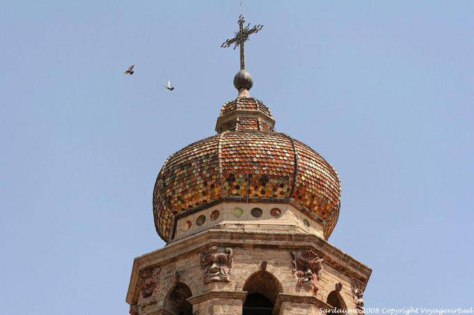 Onion Dome, Cathedral of Santa Maria, Oristano - Sardinia
